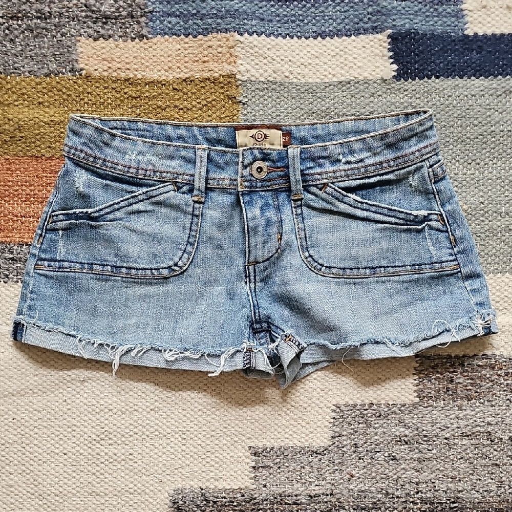 vintage y2k Light Blue Women's Jean Shorts